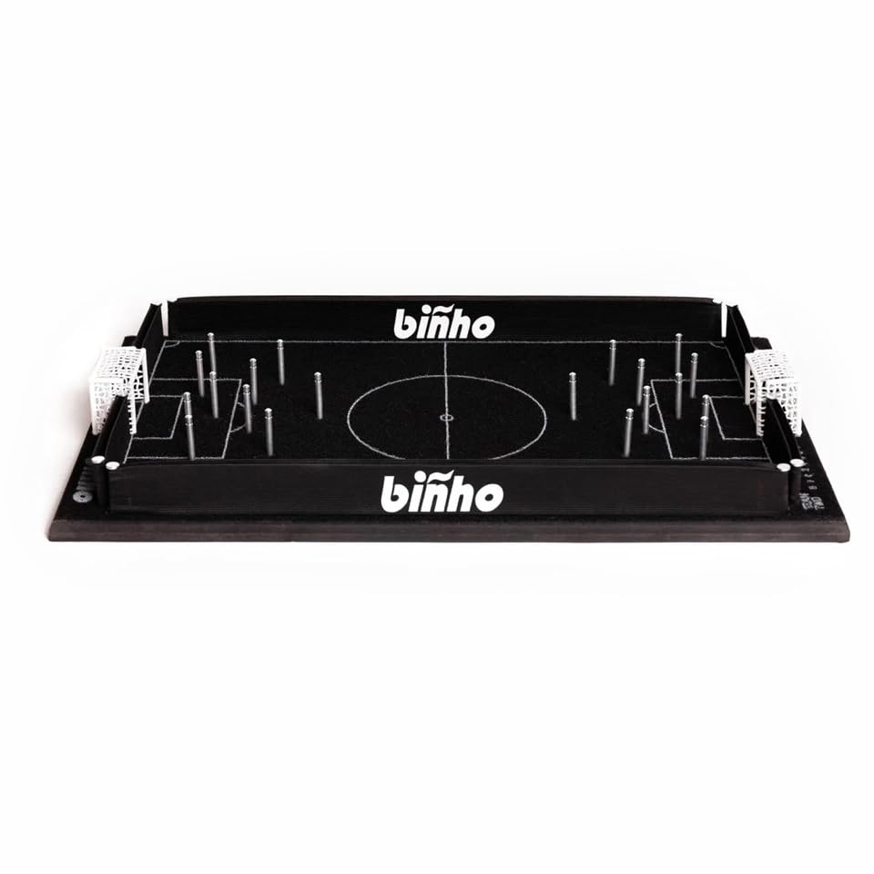 Biñho Board Classic ball and score pins prepared for a fast match