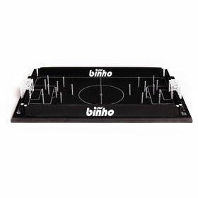 Biñho Board Classic ball and score pins prepared for a fast match