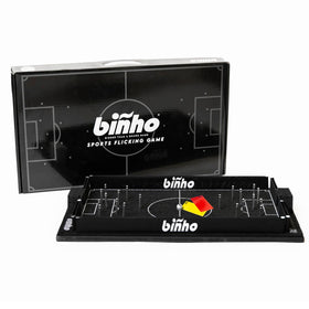 Biñho Board Classic on felt surface ready for quick table-top play