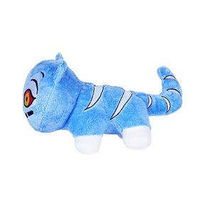 BINHSHUANH Blue Tiger Plush 10-inch size, ideal for cozy hugs on the go.