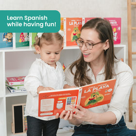 Binibi bird calls and sea sounds pair with words for easy pronunciation practice.
