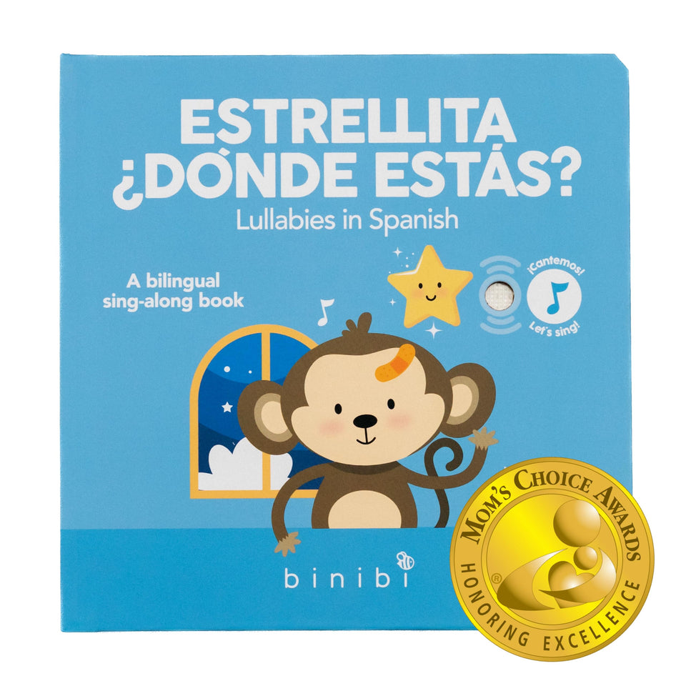 Binibi Estrellita Where Are You? cover inviting toddlers to explore bilingual storytelling