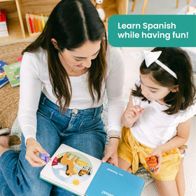 Binibi La Granja sheep page: gentle vocabulary practice through play.