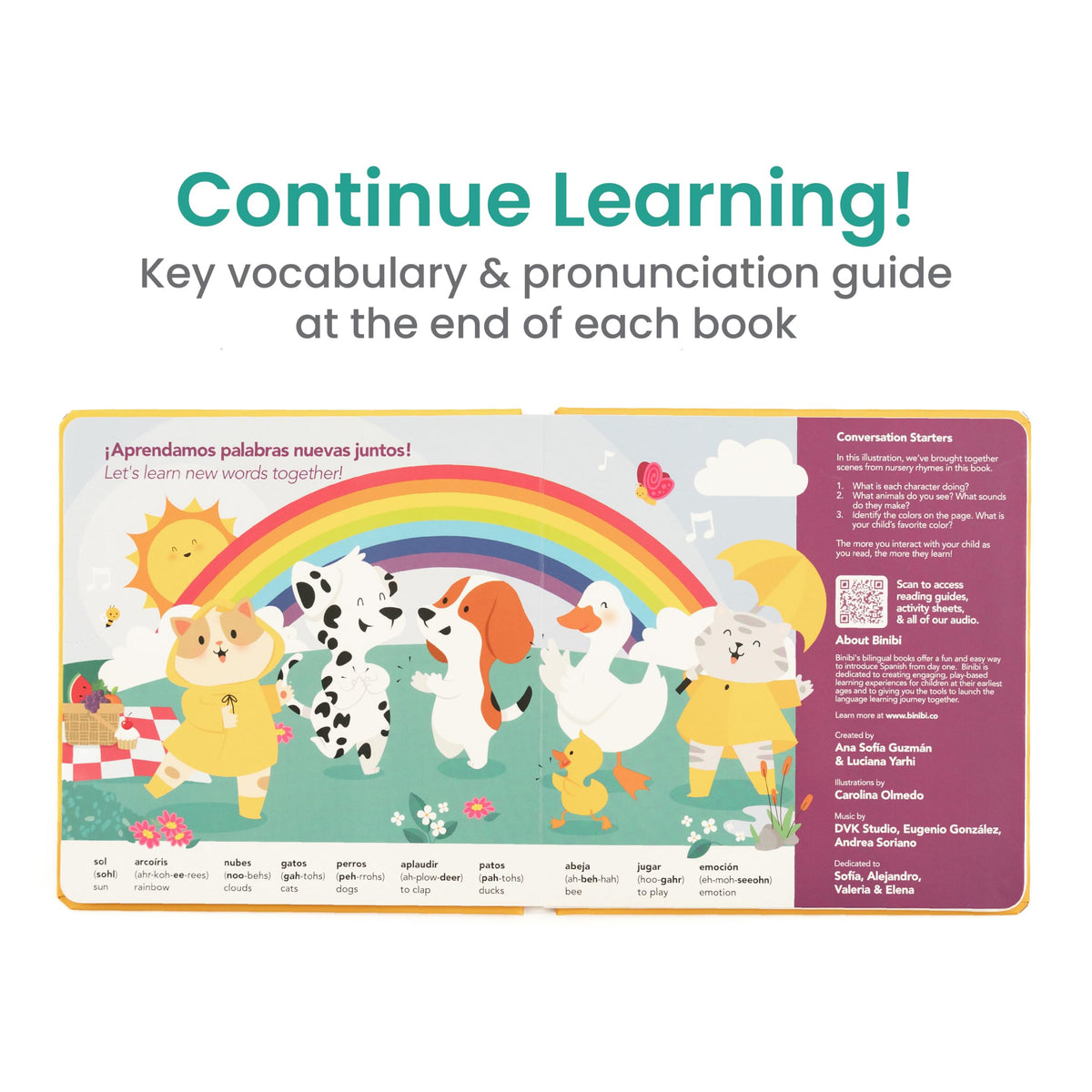 Binibi Sol Solecito gift-ready packaging highlights screen-free, music-filled play.