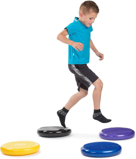 Two-disc Bintiva balance set supports versatile workouts.