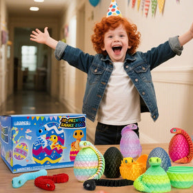 Binvin 32 piece mystery egg collection, engaging surprise toy for kids