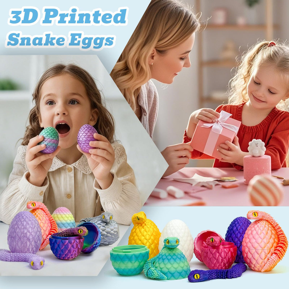 Binvin compact eggs store easily and are easy to gift