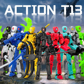 Binvin T13 black 8in figure delivers bold presence on shelves