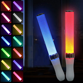BINWO glow sticks in 15 colors for vibrant color-changing effects