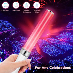 BINWO glow sticks with steady and color-changing modes for dynamic lighting
