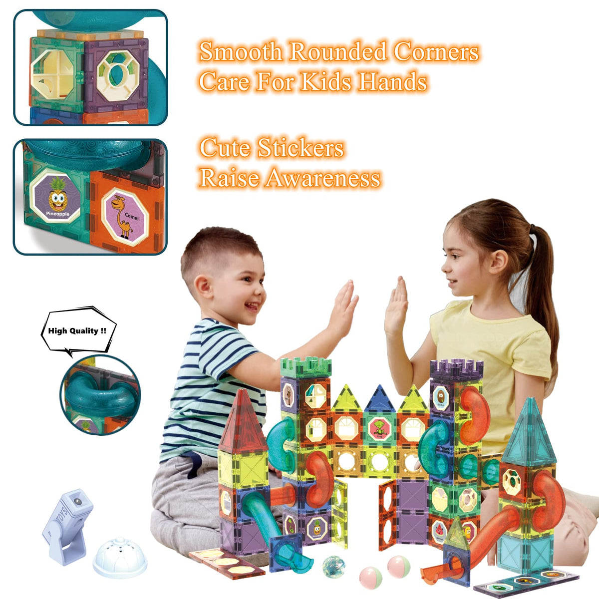 BINZKBB STEM Learning Toy blends science, engineering, art, and math