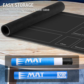 Biouai MTG mat stitching detail with durable edge