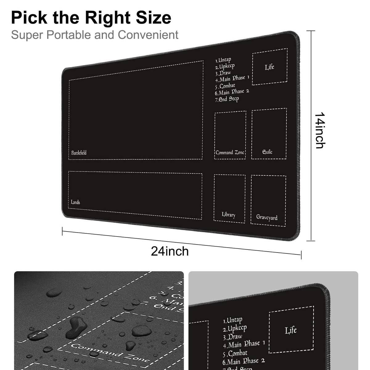 Biouai tube case for MTG enabling portable storage and transport