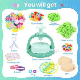 BIRANCO DIY flower centers add sparkle while teaching easy assembly