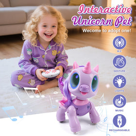 BIRANCO unicorn gesture-control in action, engaging kids with easy play.