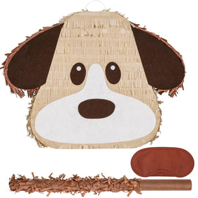 Birchio dog pinata hanging, ideal party decoration for a kid's birthday.