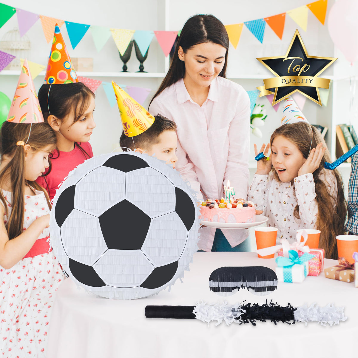 Birchio pinata fits birthdays, school events, and themed celebrations.