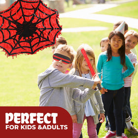 Birchio spider pinata ideal for concealing candies or small toys at parties.