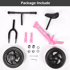Birtech pedal-free design helps balance training before pedaling starts.