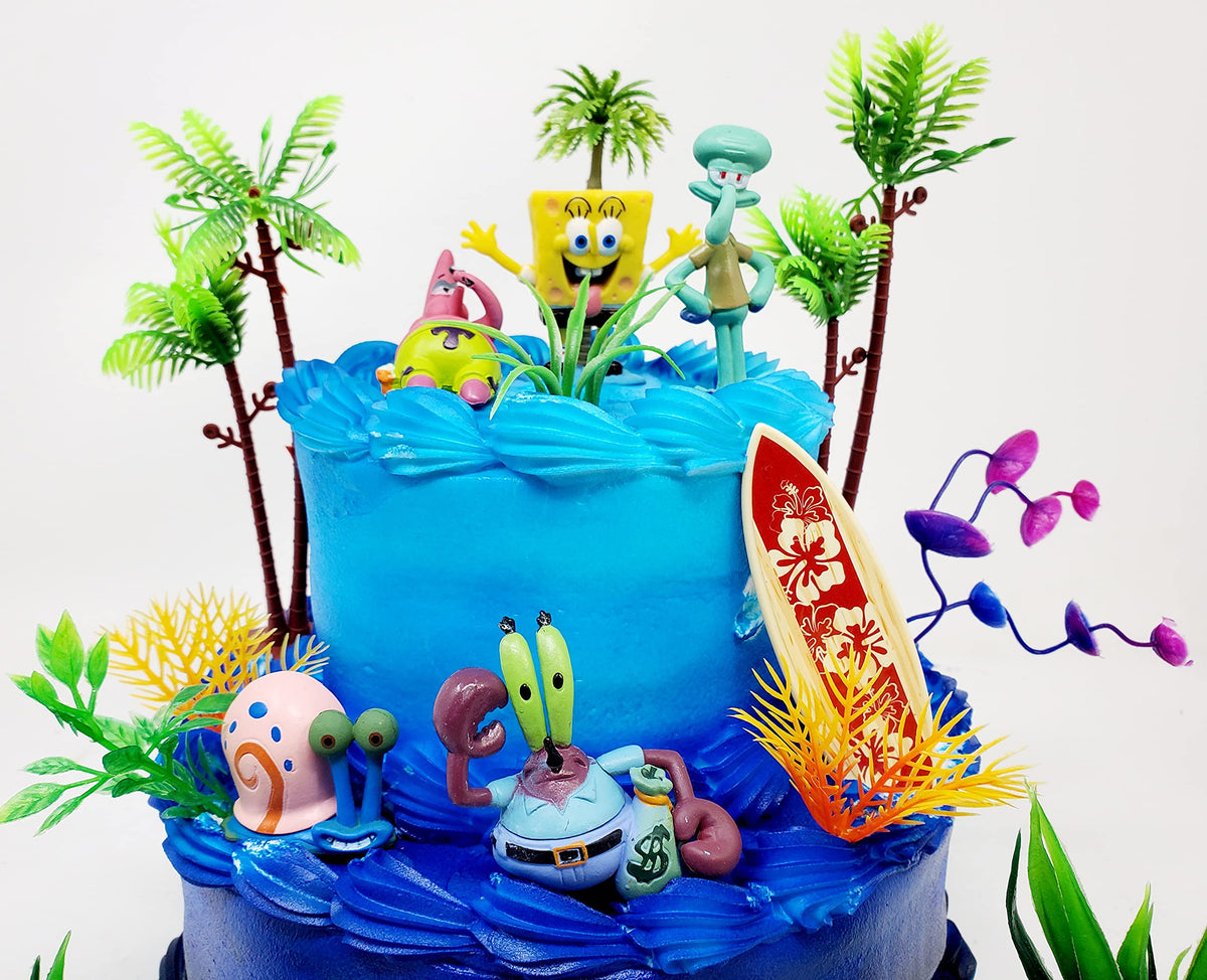 Birthday Celebrations Spongebob set helps personalize treats with familiar characters.