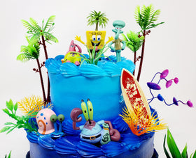 Birthday Celebrations Spongebob set helps personalize treats with familiar characters.