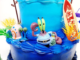 Birthday Celebrations Spongebob decorative items brighten any celebration display.