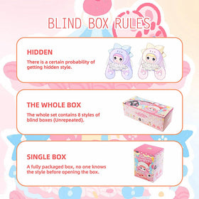 BIRZWOT Nommi Baby Sweethert Bunny eye styles close-up shows playful expression