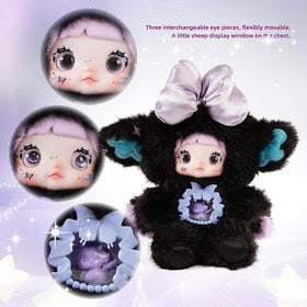 Birzwot Nommi soft plush charm attaches to keys and bags for daily flair