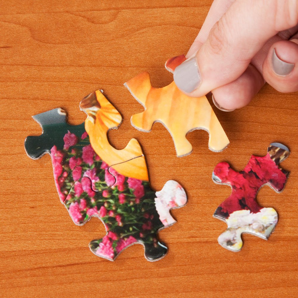 Bits and Pieces Spring Scene by Alan Giana offers a refreshing escape while puzzling.