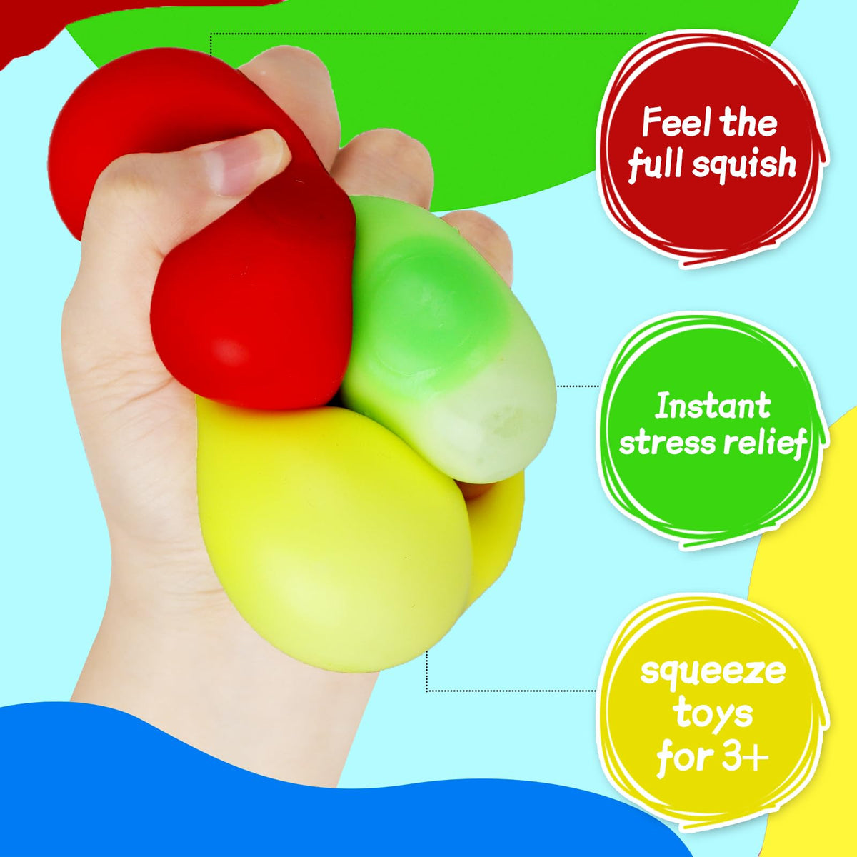 BitsFun bright colors mini-cubes — appealing sensory toys for kids and teens.