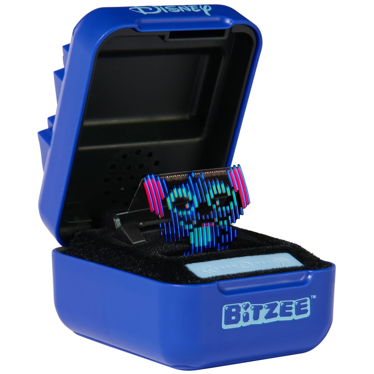 BITZEE Disney interactive pet front view shows 30 characters for imaginative play.