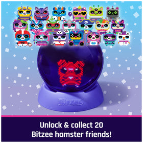 BITZEE Hamster Ball mini-games offer screen-free fun.