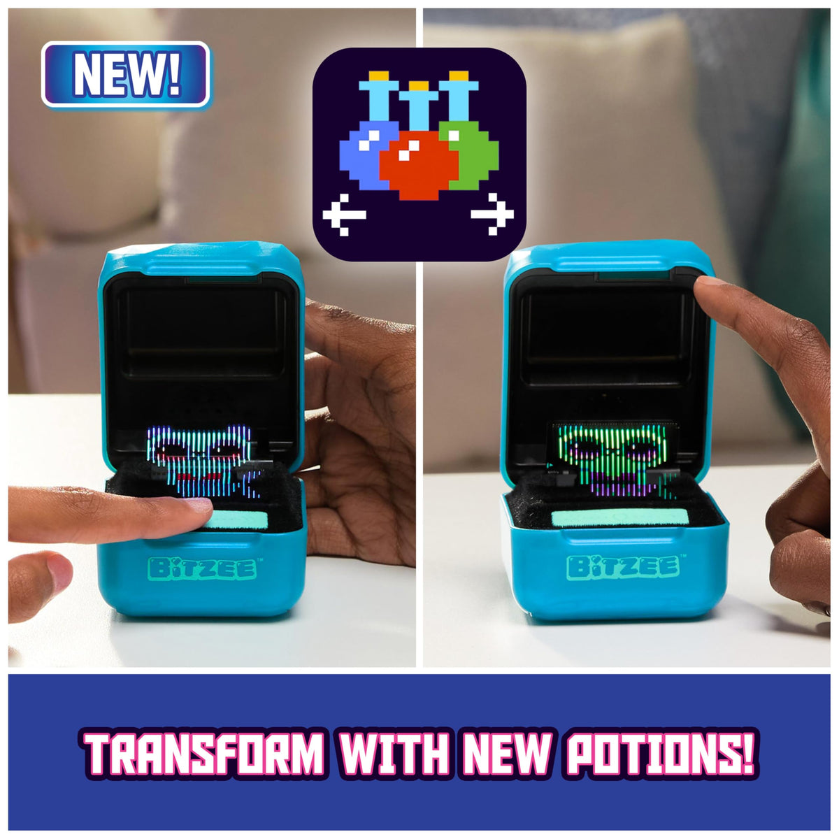 BITZEE Magicals offer a screen-free alternative to traditional handheld games.