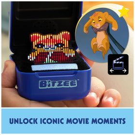 BITZEE pod waved to reveal a new character during play.