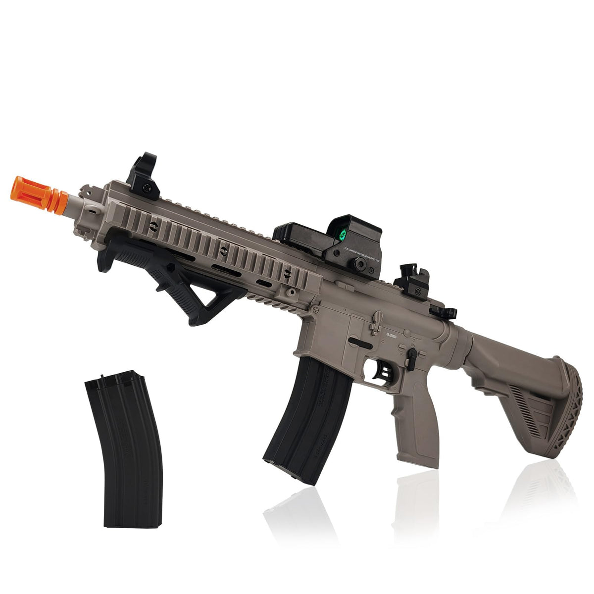 BIU BLASTER 30-Inch blaster front view showing balanced outdoor handling for battles