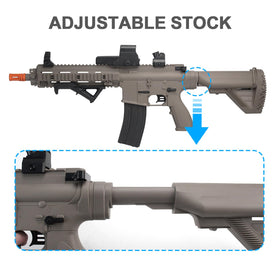BIU BLASTER 30-Inch blaster holographic scope image provides precise aiming guidance