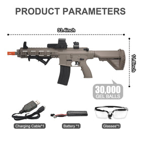 BIU BLASTER rechargeable battery image highlights extended outdoor playtime