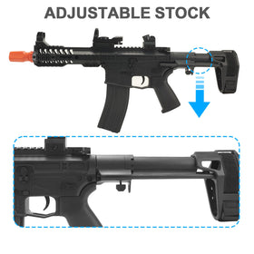 BIU BLASTER 15 RPS fast firing for continuous action.