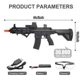 BIU BLASTER reaches up to 80 feet for longer-range play.