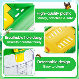 Biubee tweezer helps gentle handling of small creatures for careful observation.