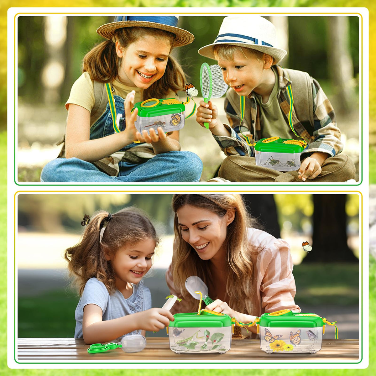 Biubee butterfly net for kids’ bug hunts.