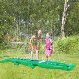 Biubee easy-setup sprinkler with standard inlet hole for quick summer setups.
