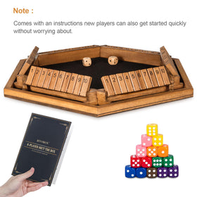 BIVOMON 24-dice set close-up displays color variety for engaging rounds