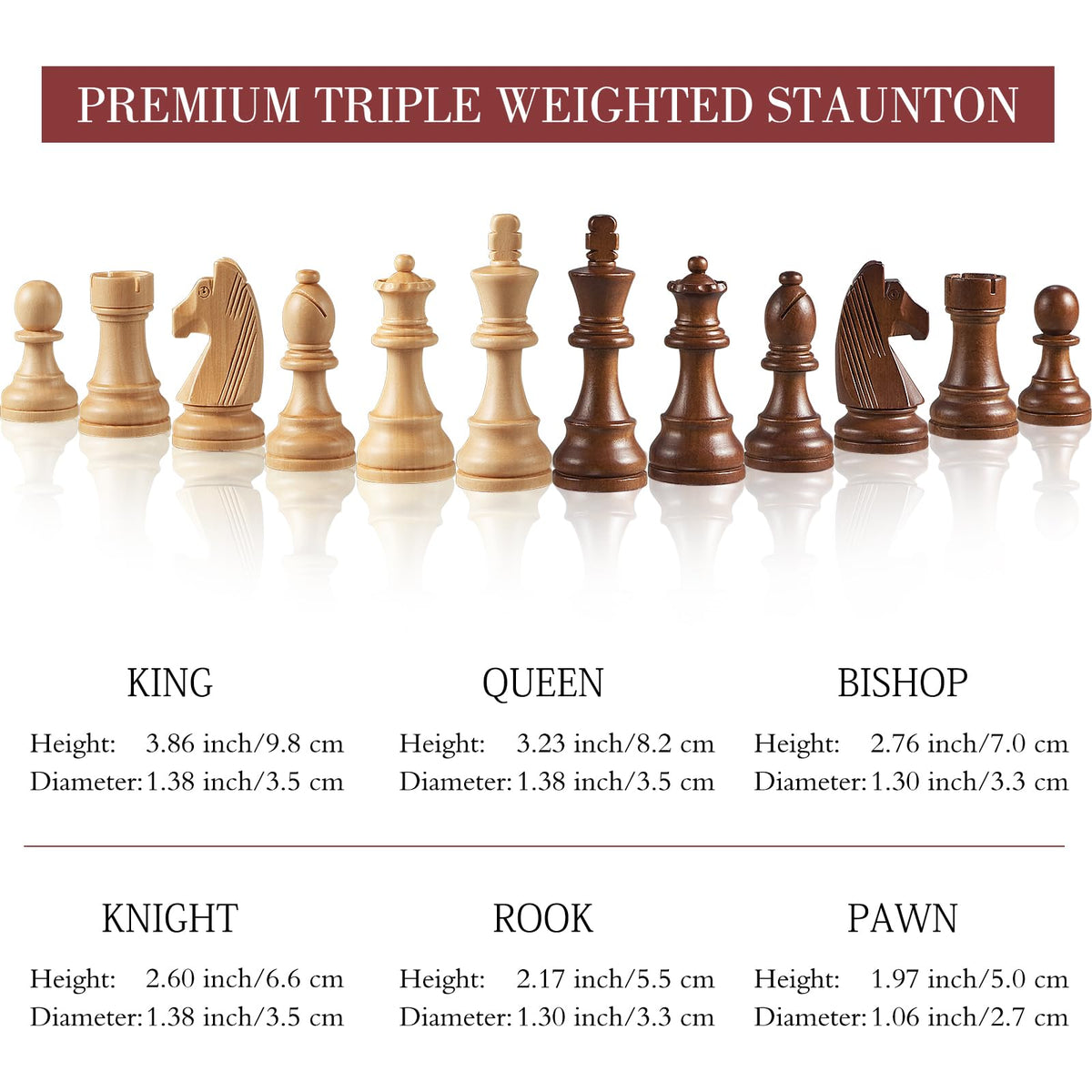 Heavy-weighted pieces provide stable, controlled gameplay with BIVOMON