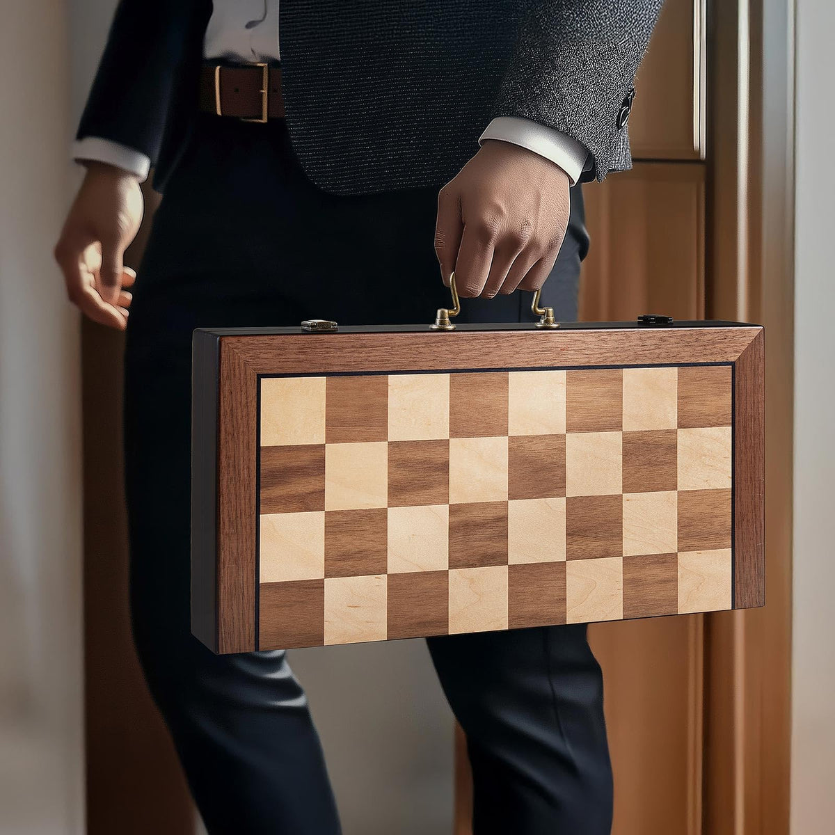BIVOMON chess set styled as elegant home decor piece