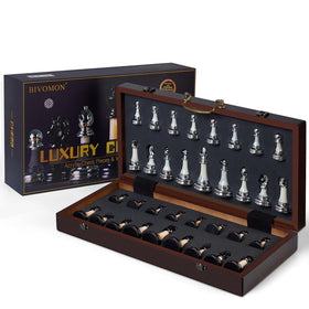 BIVOMON portable and durable chess set for travel and outdoor use
