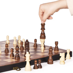 BIVOMON chess board features rounded corners for safe play