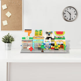 BIZNESMEN 8 in 1 Book Nook corner promotes reading-themed adventures and quiet play.