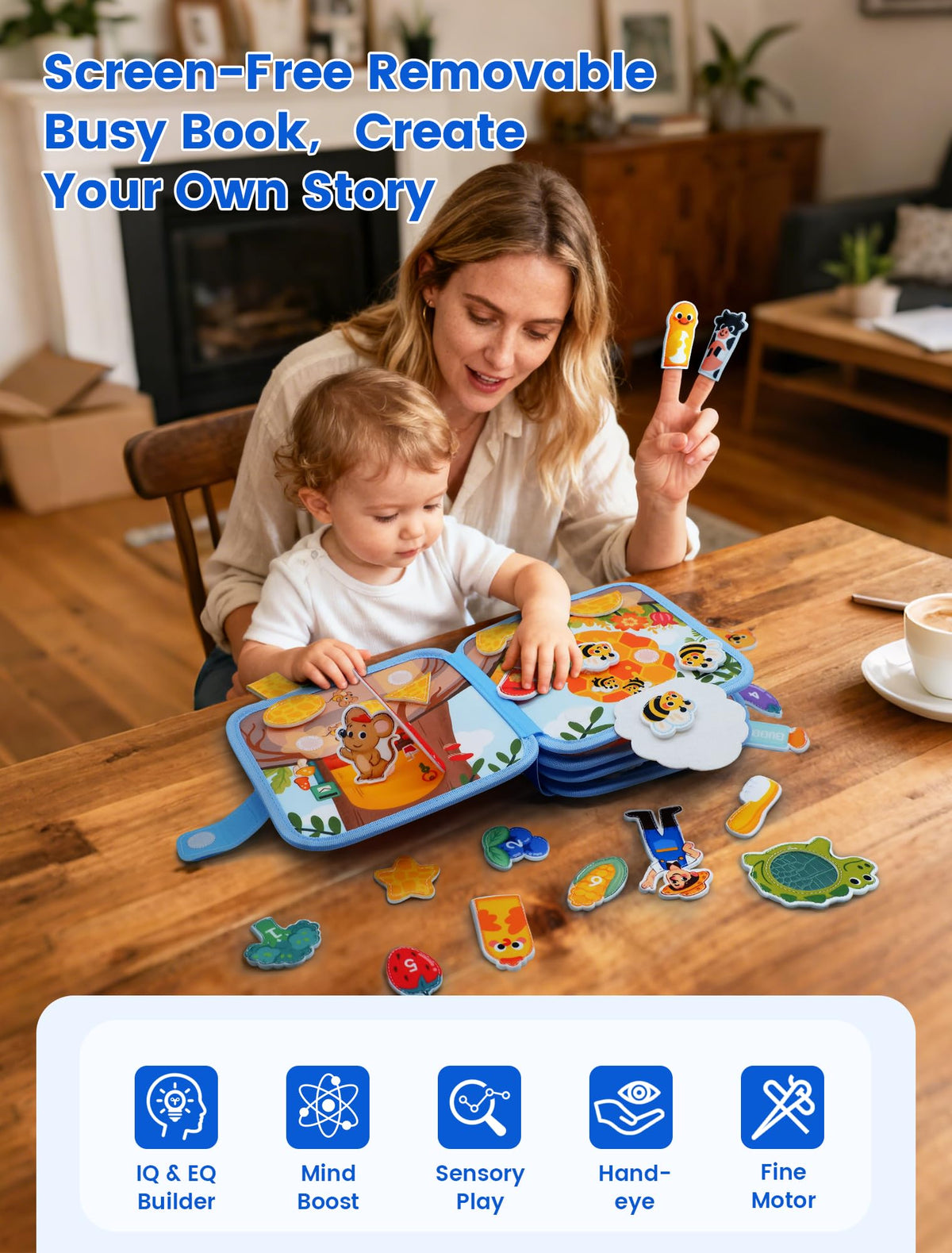 BizyKoady safety-certified materials ensure durable, child-friendly playtime.