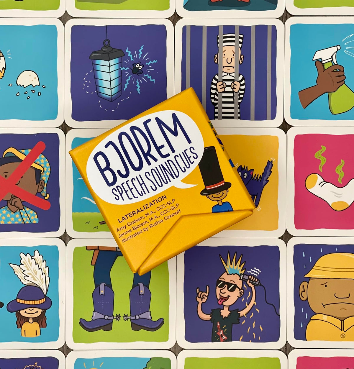 Bjorem Speech Lateralization Deck supports generalization via everyday-word lists.